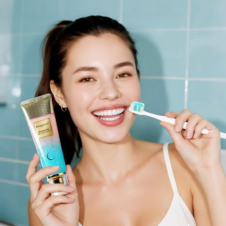 Niacinamide Teeth Whitening Toothpaste – Brighten & Support Gums