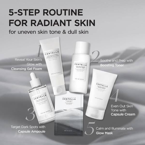 كبسولات تفتيح لون البشرة من مدغشقر سنتيلا، 100 مل