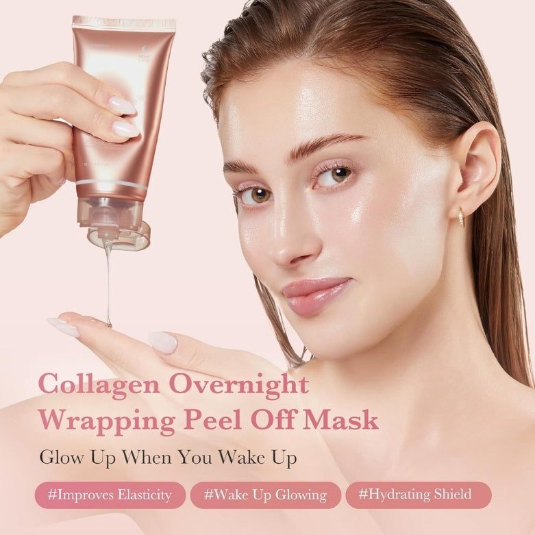COLLAGEN NIGHT WRAPPING MASK – 75ml | MOQ: 50 Pcs | B0BRMYHMS5
