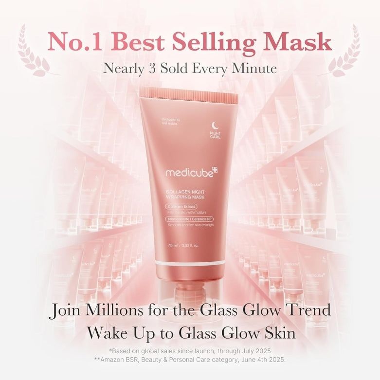 COLLAGEN NIGHT WRAPPING MASK – 75ml | MOQ: 50 Pcs | B0BRMYHMS5