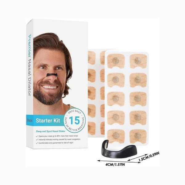 Nasal Strips Starter Kit – 15 Count | MOQ: 50 Pcs | B0D9PX37BV