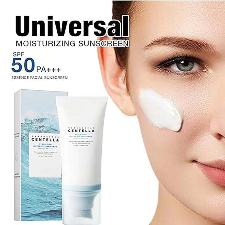 Madagascar Centella Hyalu-Cica Water-Fit Sun Serum 50ml | MOQ: 50 Pcs | B0B3G73VF5