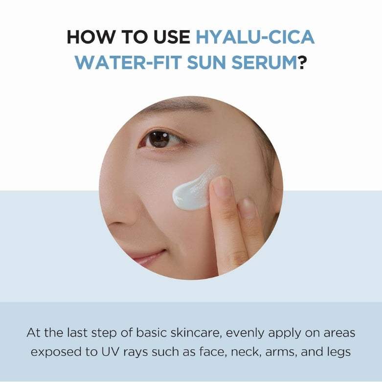 Madagascar Centella Hyalu-Cica Water-Fit Sun Serum 50ml | MOQ: 50 Pcs | B0B3G73VF5