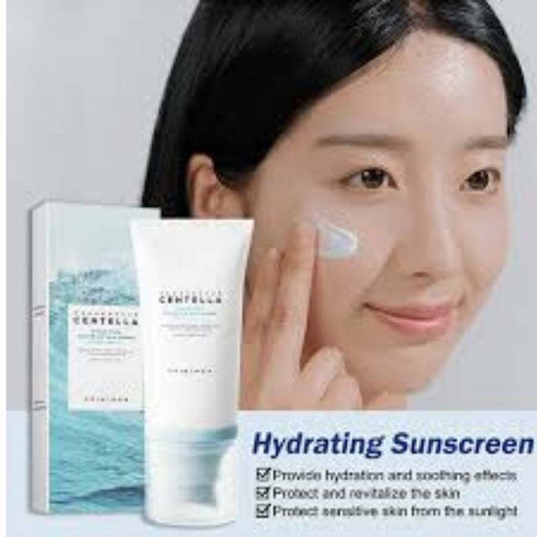 Madagascar Centella Hyalu-Cica Water-Fit Sun Serum 50ml | MOQ: 50 Pcs | B0B3G73VF5