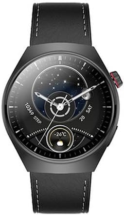 Haino Teko-32 Waterproof Smartwatch – Curved AMOLED Display, Bluetooth Calling & 3 Pair Straps
