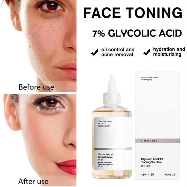 Glycolic Acid 7% Toning Solution, 240| MOQ: 100 Pcs | B085CJY97F