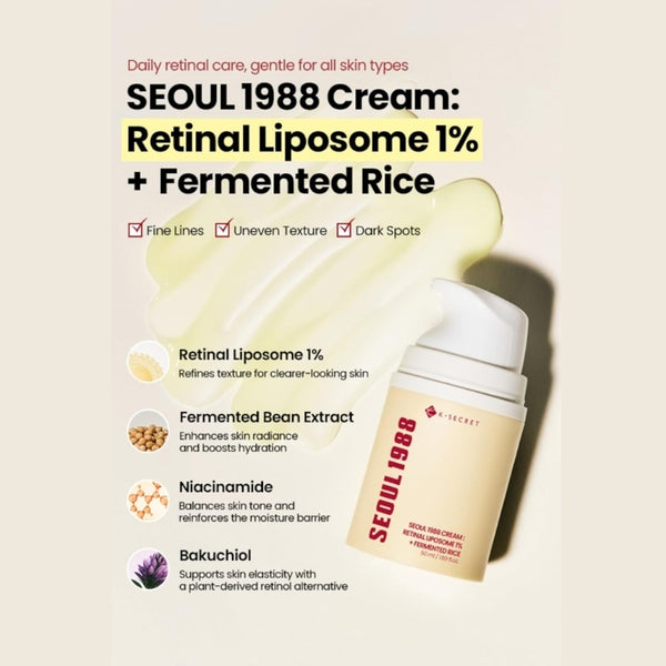 Retinal Liposome 1% + Fermented Rice – 50ml | MOQ: 30 Pcs | B0DGGK9PX4