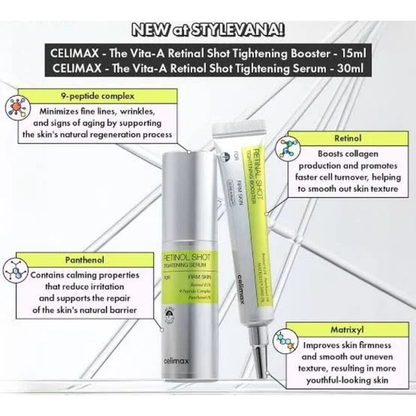 THE VITA-A Retinol Shot Tightening Serum 30ml | MOQ: 50 Pcs | B0DK4WKPZW