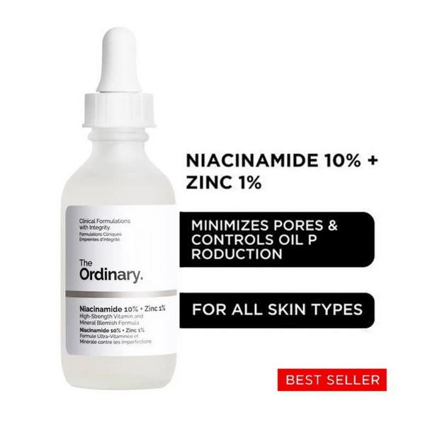 Niacinamide 10% + Zinc 1%, 30 ml | MOQ: 30 Pcs | B08BJLFM2W