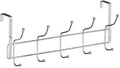 Stainless Steel Door Hanger with 5 Hooks