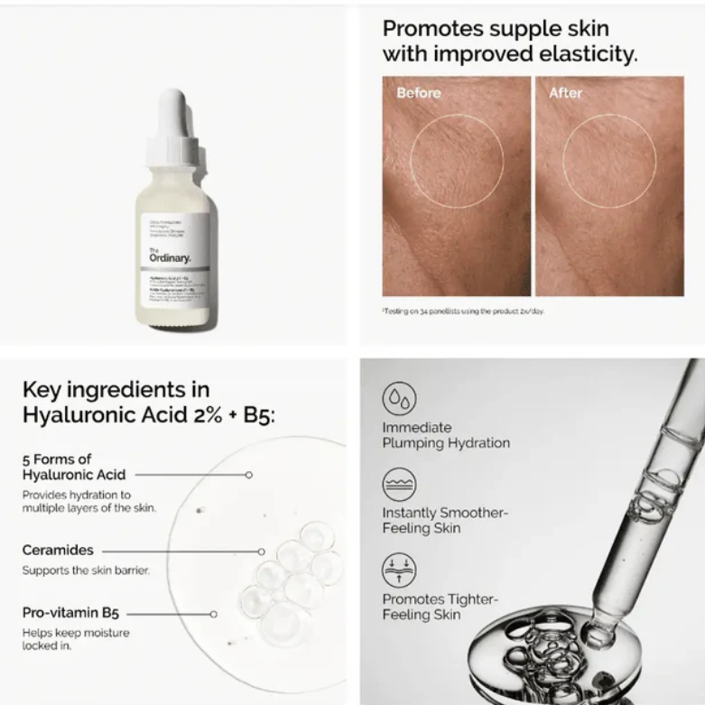 Hyaluronic Acid 2% + B5 Hydrator 30 ml | MOQ: 50 Pcs | B01MYEZPC8