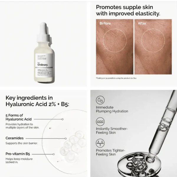 Hyaluronic Acid 2% + B5 Hydrator 30 ml | MOQ: 50 Pcs | B01MYEZPC8