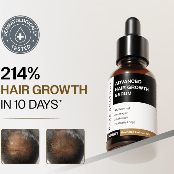 Advanced Hair Growth Serum  30mL | MOQ 50 Pcs | B0CT5FKBR7