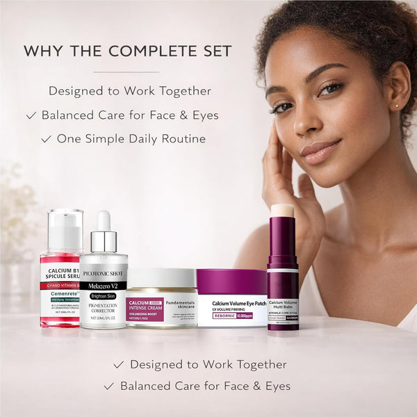 Calcium Daily Care Skin 5 Pcs Set, | MOQ: 50 Pcs | B0GCV3G49X