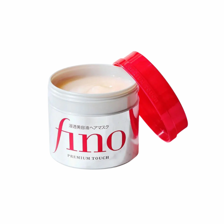 Shiseido Premium Touch Hair Mask 230ml jar for deep hair hydration and repair