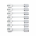 Wappa Child Safety Strap Locks 10 pack for cabinets and drawers childproofing