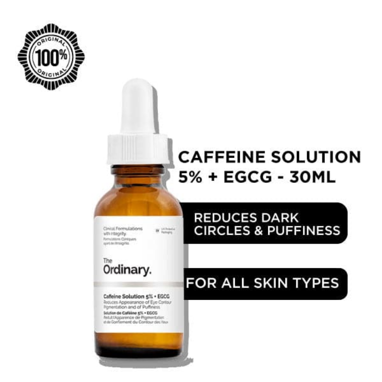 Caffeine Solution 5% + EGCG Serum 30 ml | MOQ: 50 Pcs | B01MUZVE1C