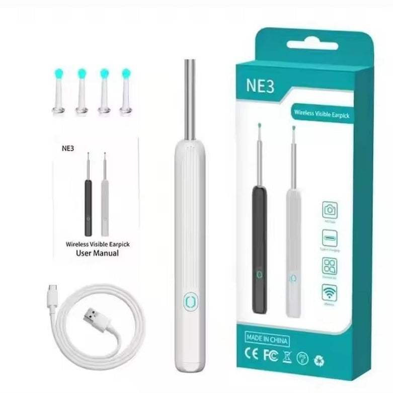 Ear Wax Remover Kit with LED Light & 8 Ear Picks Bulk MOQ 50