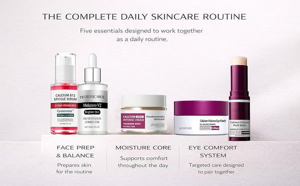 Calcium Daily Care Skin 5 Pcs Set, | MOQ: 50 Pcs | B0GCV3G49X