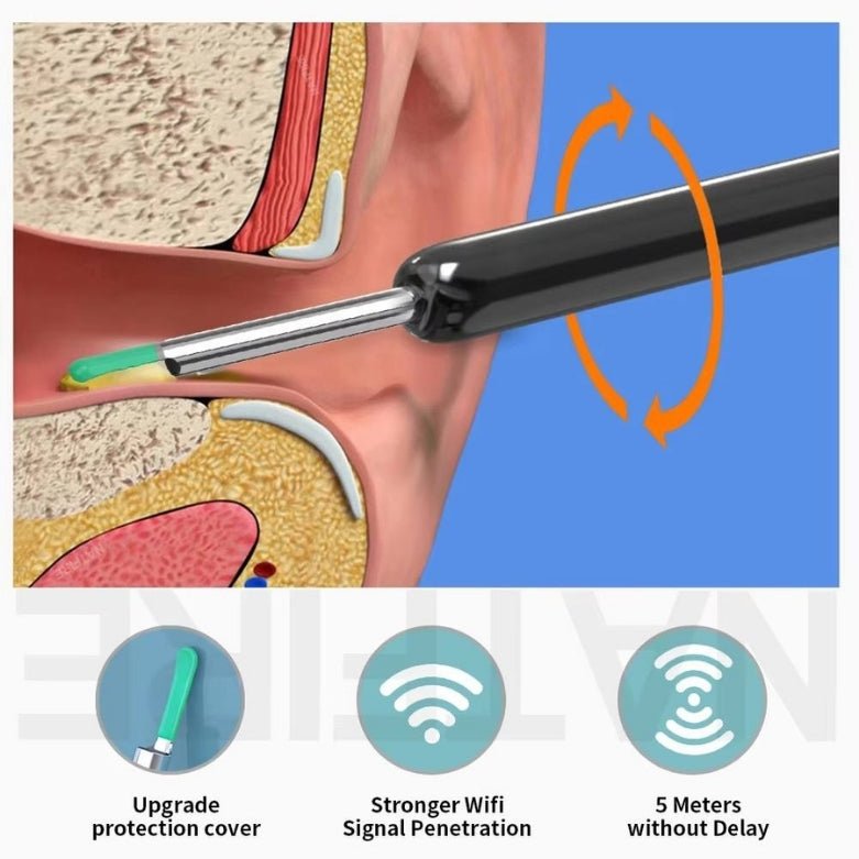 Ear Wax Remover Kit with LED Light & 8 Ear Picks Bulk MOQ 50