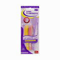 Feather Blooming 3pc Flamingo Ladies Razor smooth shave MOQ 50set