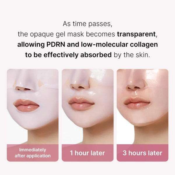 PDRN Pink Collagen Gel Mask – Pack of 4 | MOQ: 30 Pcs | B0DBF52CLJ