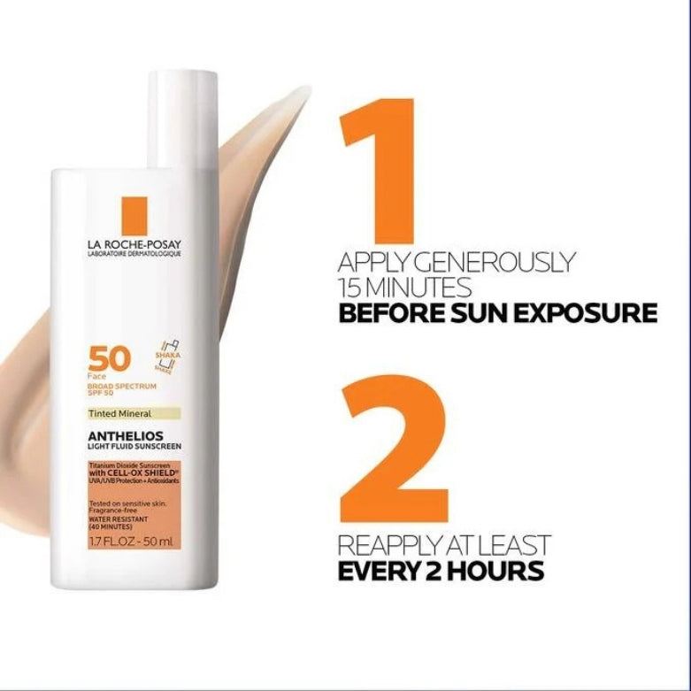 Anthelion Mineral Light Fluid Sunscreen - 50 ml | MOQ 30 Pcs