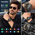 HainoTeko ST-15 Smartwatch with Wireless Earbuds – Smart Watch & Earbuds Combo(1 Year Warranty)
