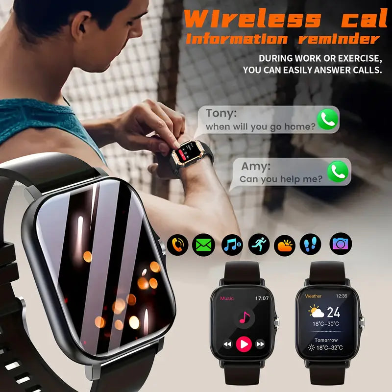 6-Pack Silicone Sport Watch –